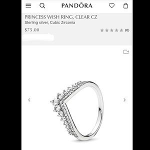 Pandora Princess Wish Ring